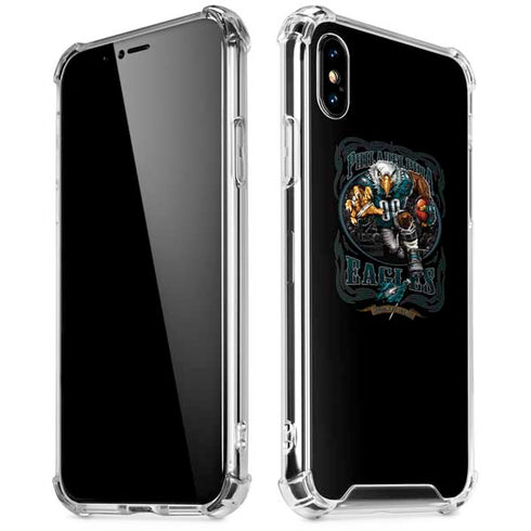 Liquid Blue NFL Philadelphia Eagles Running Back iPhone XS Max Clear Case